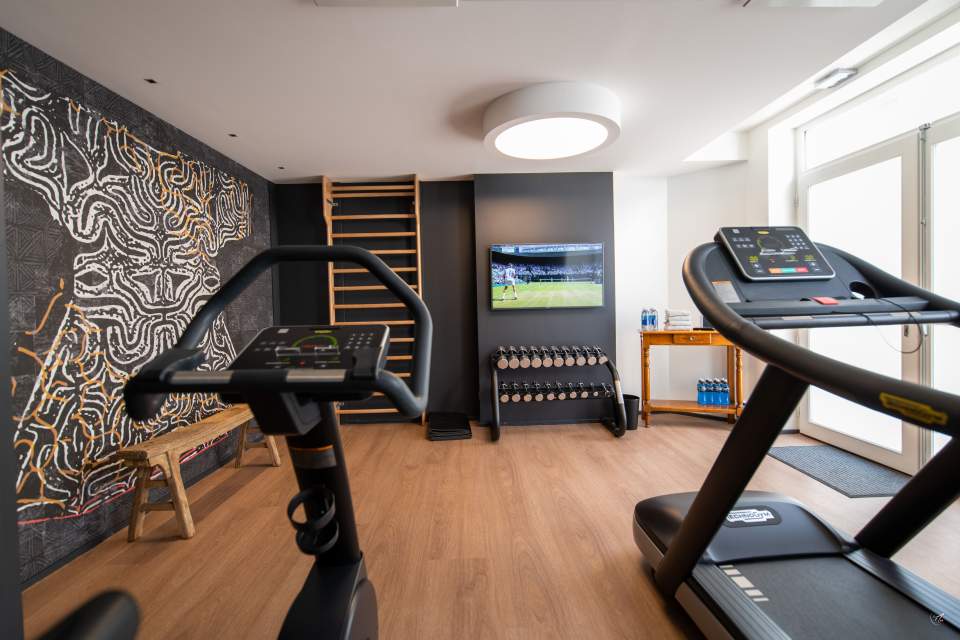 Fitness and wellness room